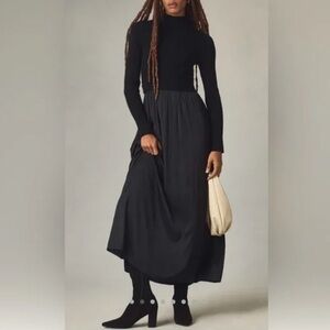 bhldn nesta strapless scarf slip high-shine satin maxi dress Bhldn Nesta Strapless Satin Scarf Maxi Dress